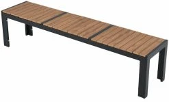 Veke Ilma Penkki 180x40 Cm Musta/ruskea -4Living Store 643990 3