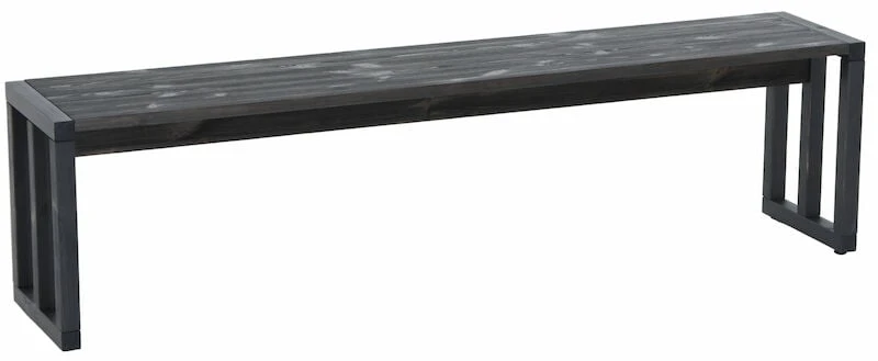 Veke Kioto Penkki 180x40 Cm Musta 4 Veke Kioto Penkki 180x40 Cm Musta - Image 4