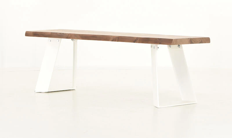 Veke Triangel Lankkupenkki 150x38 Antiikkipetsattu/valkoinen 1 Veke Triangel Lankkupenkki 150x38 Antiikkipetsattu/valkoinen