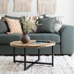 Veke Boho Puuvillamatto 80x150 Cm Luonnonväri