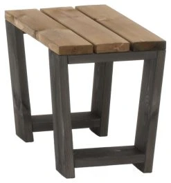 Ecofurn Jussi Penkki 60 Cm Musta Runko, Ruskea Kansi