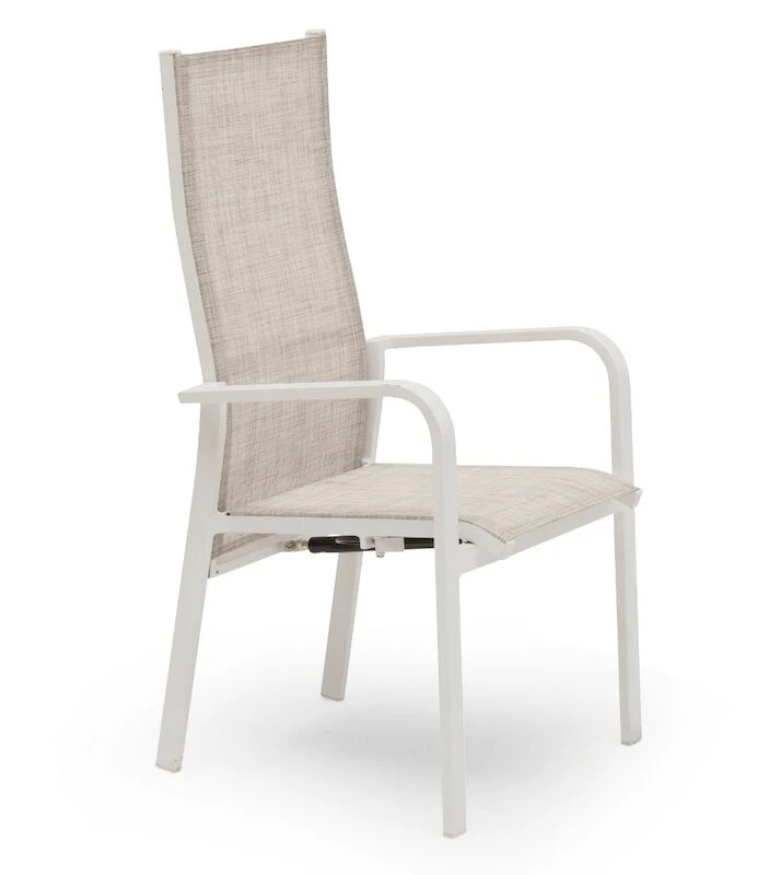 Hillerstorp Hånger 4-hengen Ruokailuryhmä Säätötuoleilla, Valkoinen/harmaa 3 Hillerstorp Hånger 4-hengen Ruokailuryhmä Säätötuoleilla, Valkoinen/harmaa - Image 3