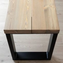 Veke Ruska Penkki 35x176 Cm Antiikkipetsattu Harjattu Ja Lakattu Mänty/musta Met 9 Veke Ruska Penkki 35x176 Cm Antiikkipetsattu Harjattu Ja Lakattu Mänty/musta Met -4Living Store ruska lankkupenkki 35x176 cm antiikkipetsattu musta web 5