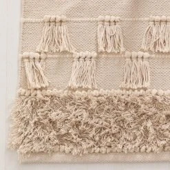 Veke Sato Puuvillamatto 200x300 Cm Luonnonväri