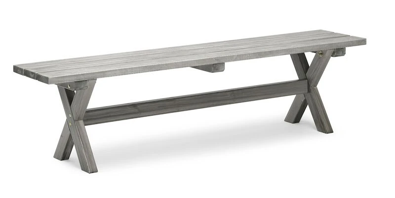 Hillerstorp Shabby Chic Penkki 180cm Harmaa 2 Hillerstorp Shabby Chic Penkki 180cm Harmaa - Image 2