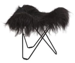 Cuero Flying Goose Iceland Jakkara/rahi Shorn White, Mattakromi Jalka