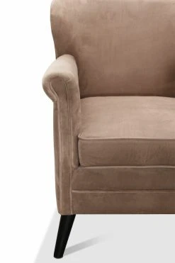 Wales Nojatuoli Vaaleanharmaa Sametti -4Living Store wales close ljusgr cc06